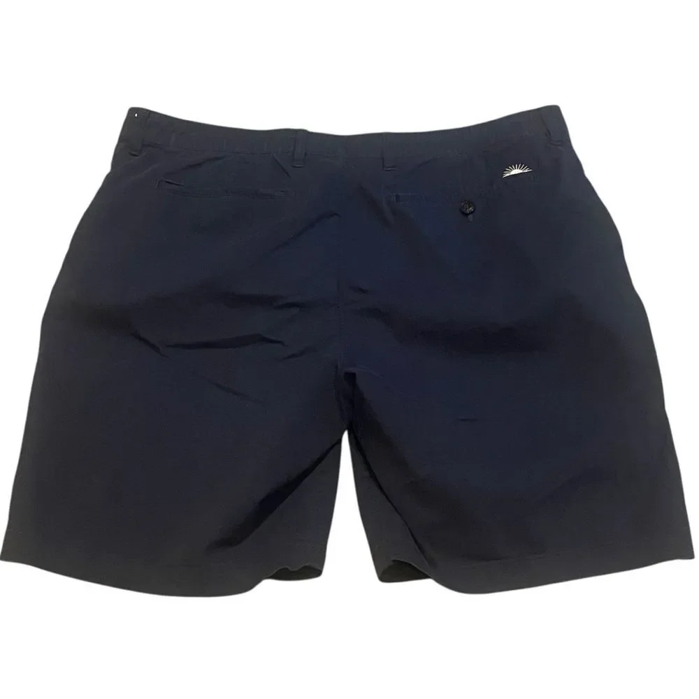 Faherty Movement Chino Shorts 9” Navy Size 38 | Golf Performance Boat